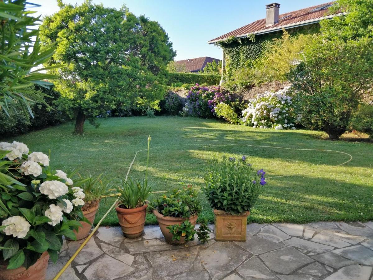 T1 Ou T2 Dans Villa Avec Jardin Proche Biarritz Anglet Exterior photo